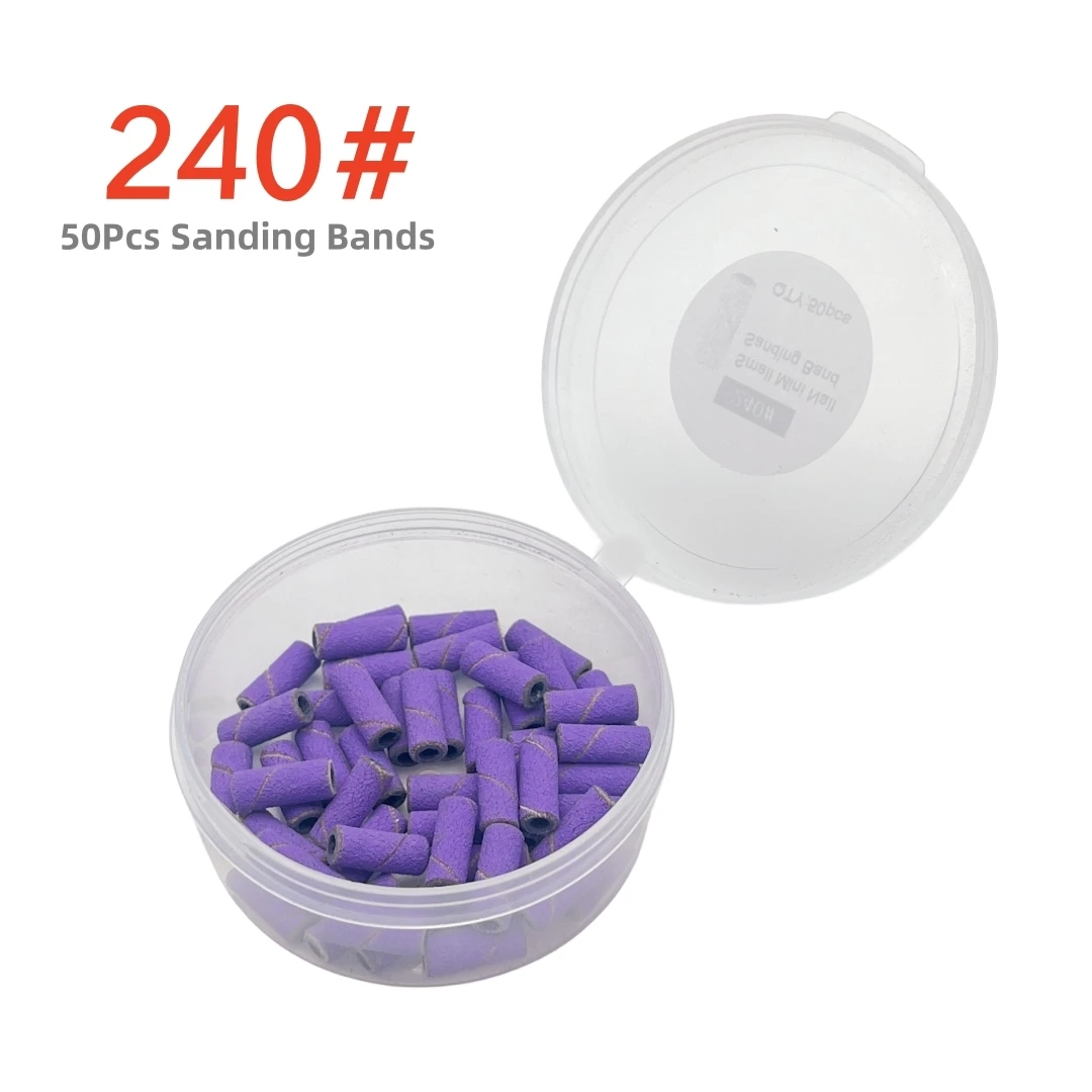Compact Nail Polish Sand Ring Bearing Set for Nail Repair & Polishing