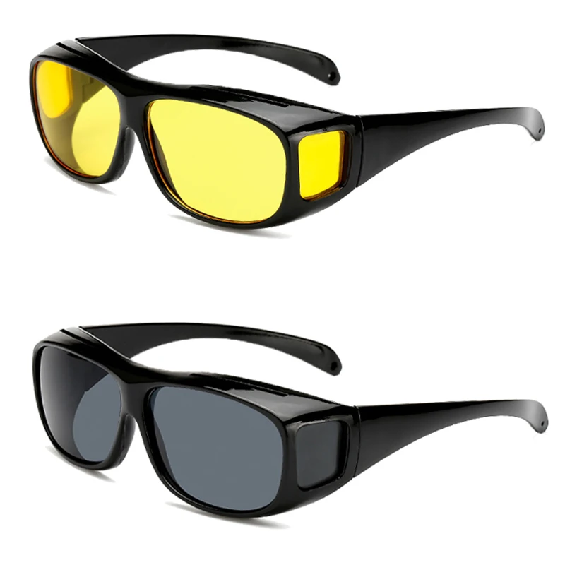 Car Night Vision Sunglasses Safety Driving Goggles Night Driving Glasses Unisex Sun Glasses UV Protection Sunglasses night vision sunglasses