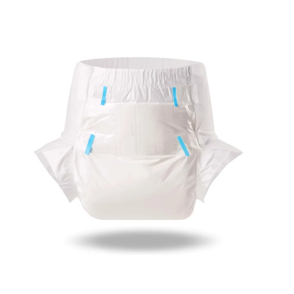10pcs Adult Diaper Patient Special Diaper Simple Water-Absorbing Protective Adult ABDL
