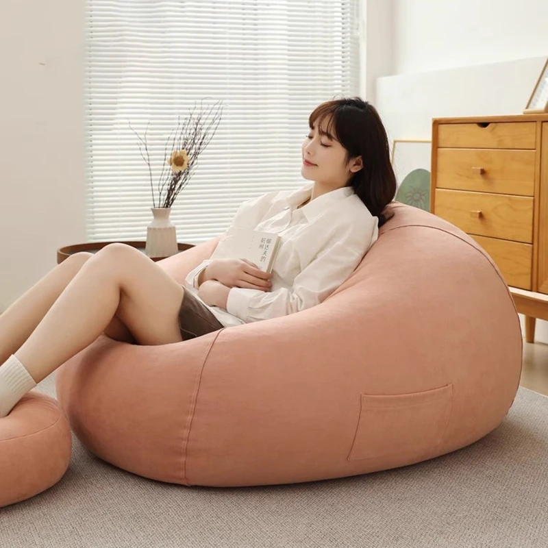 Lounge Bean Bag Divano Divano Pavimento Unico Rilassante Creativo Componibile Camera Da Letto Sedia Comodo Divano Gonfiabile Mobili Soggiorno