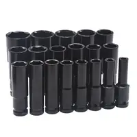 8-32MM Impact Socket 1/2 For Electric Drill Hex Long Ratchet Wrench Head For Air Pneumatic Auto Repairing Tool 1