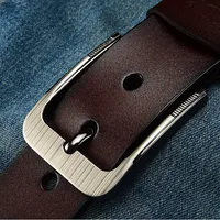 Retro High Quality Buckle Leather Belts 6