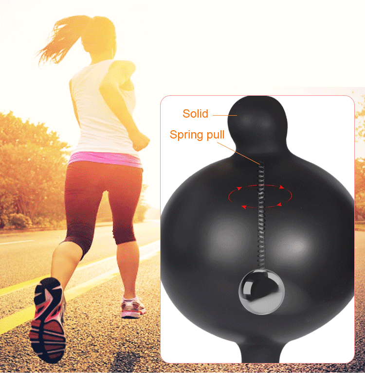 10cm Inflatable Anal Plug Beads Inbuilt Huge Buttplug Prostate Massager  Training | eBay