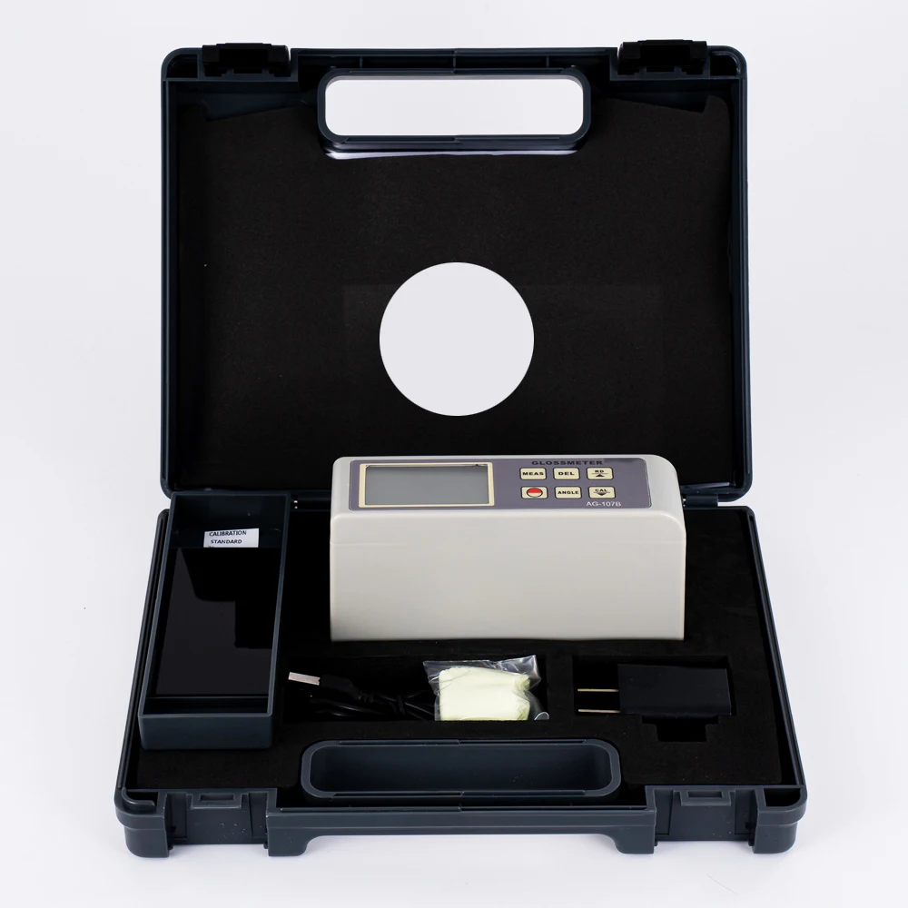 Gloss Meter AG-107B  0~200GU Gloss meter 75° Special paper printing material surface gloss detector 6