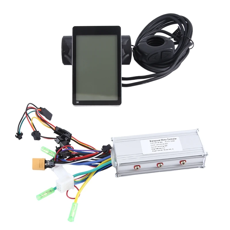 

36V/48V 500W Ebike Controller Black Bicycle Mountain Bike Accessories Electric Scooter Controller Brushless Speed Driver