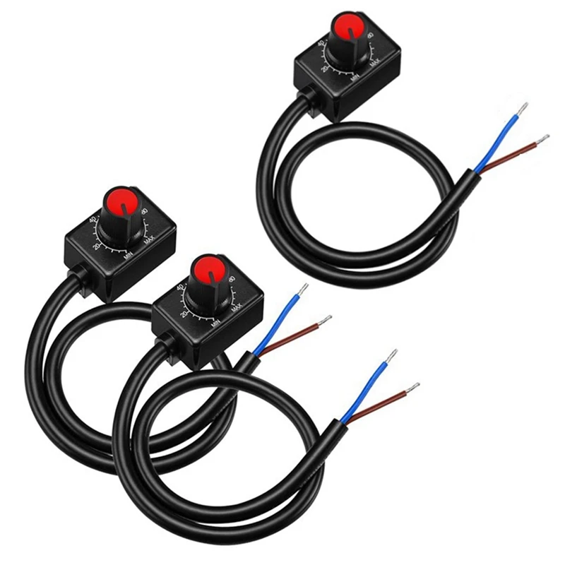 DC 0/1-10V 노브 LED 조광기, 저전압 수동 조광기, PWM 조광, 0-10V 또는 1-10V 조광 가능 전자 LED 드라이버, 3 개