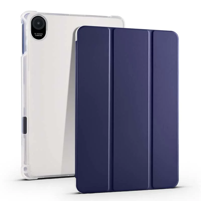 

Чехол-подставка из искусственной кожи для HONOR Pad 8, Мягкий противоударный Прозрачный чехол для honor 8, 12 дюймов, со слотом для ручки