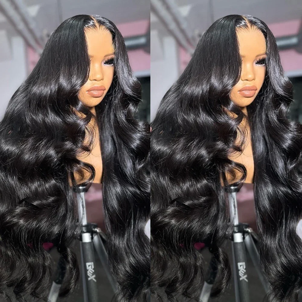 

Прозрачный бразильский женский парик Body Wave 7x5 HD без клея, парик из натуральных волос 4x 4, парик на сетке спереди, готовый к ношению 13x 4, парики на сетке спереди