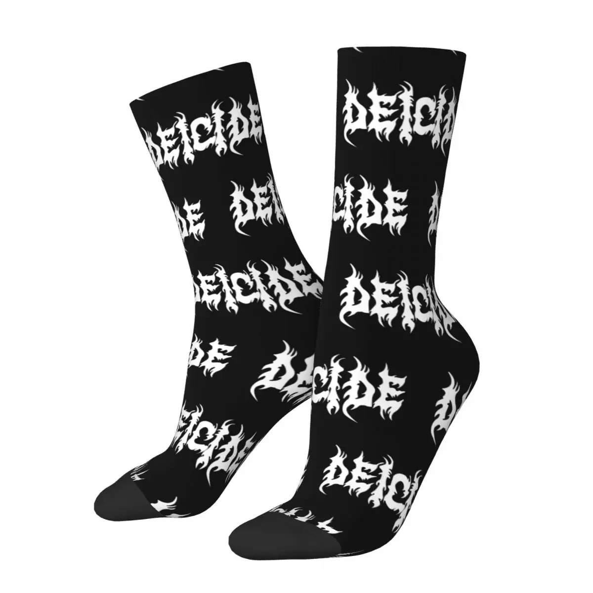 

Deicide Band Logo Accessories Men Women Socks Non-slip Skateboard Middle Tube Socks Comfortable Small Gifts
