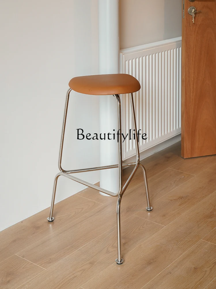 

Nordic Italian Art Style Creative Bar Chair Designer Bar Simple Dining Chair