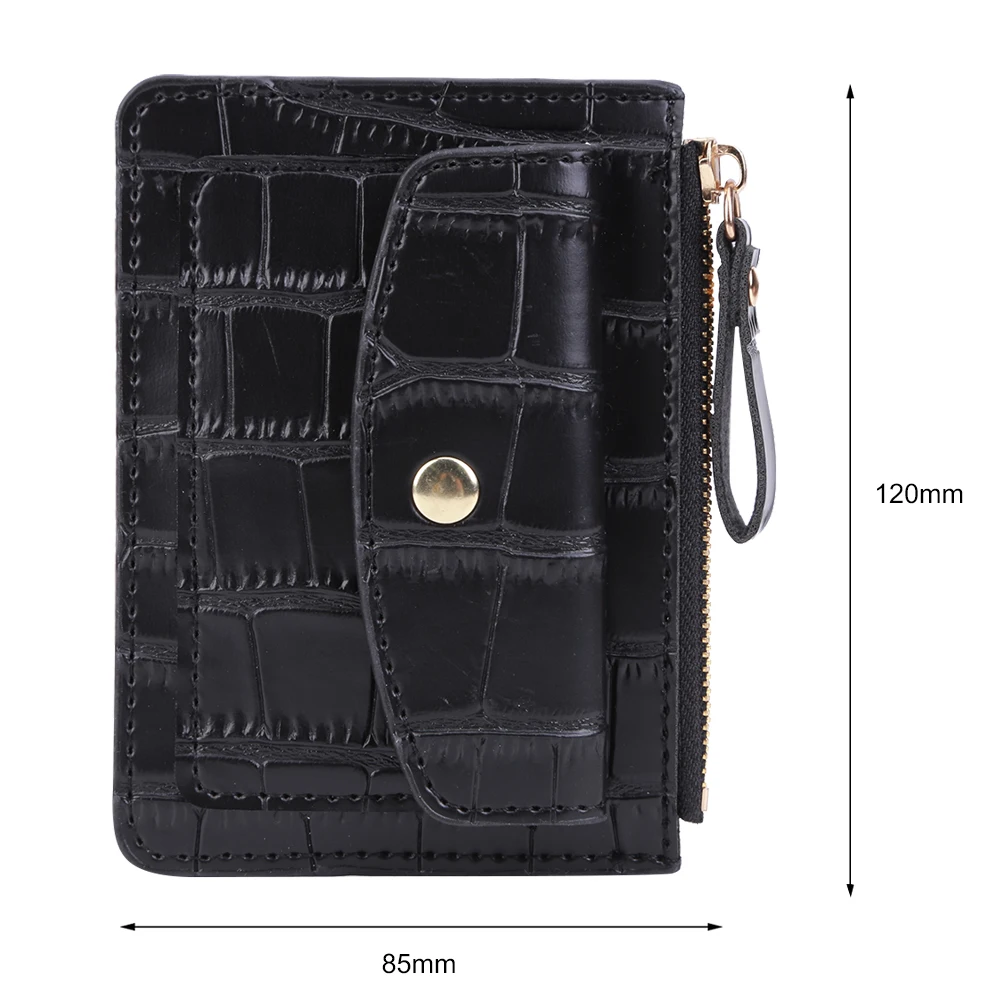 Women Fashion Short Wallet PU Leather Coin Card Holder for Female Outdoor leather wallet women wallet women purse faux leather wallet