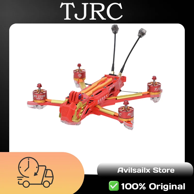 TJRC J5V2O4Pro FPV 드론 키트: O4 Pro 에어 유닛, 방수 기능, 시네웁 쿼드콥터