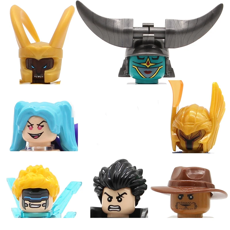 

Feleph 7Pcs/lot SY1463 Hot Game Series Cartoon Figure Building Blocks Model Assembly Bricks Toys For Children Educational Gifts