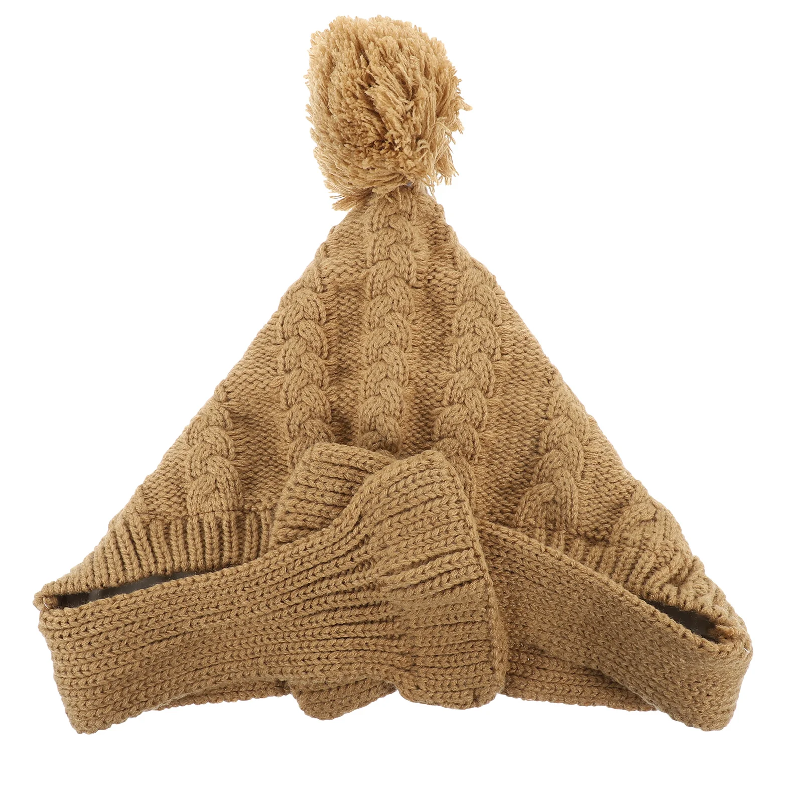 

Knitted Dog Winter Hat With Scarf Warm Dog Cap Knit Scarf Dog Small Hat Warm Pet Winter Hat Pet Dress Headdress Pet Headgear