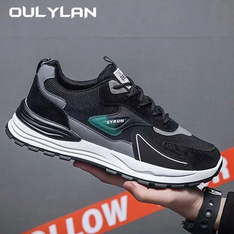 

2024 NEW Comfortable Men's Shoes Fashion Mens Sneakers Autumn New Brand Design Comfortable Soft Soled Men Running Shoes