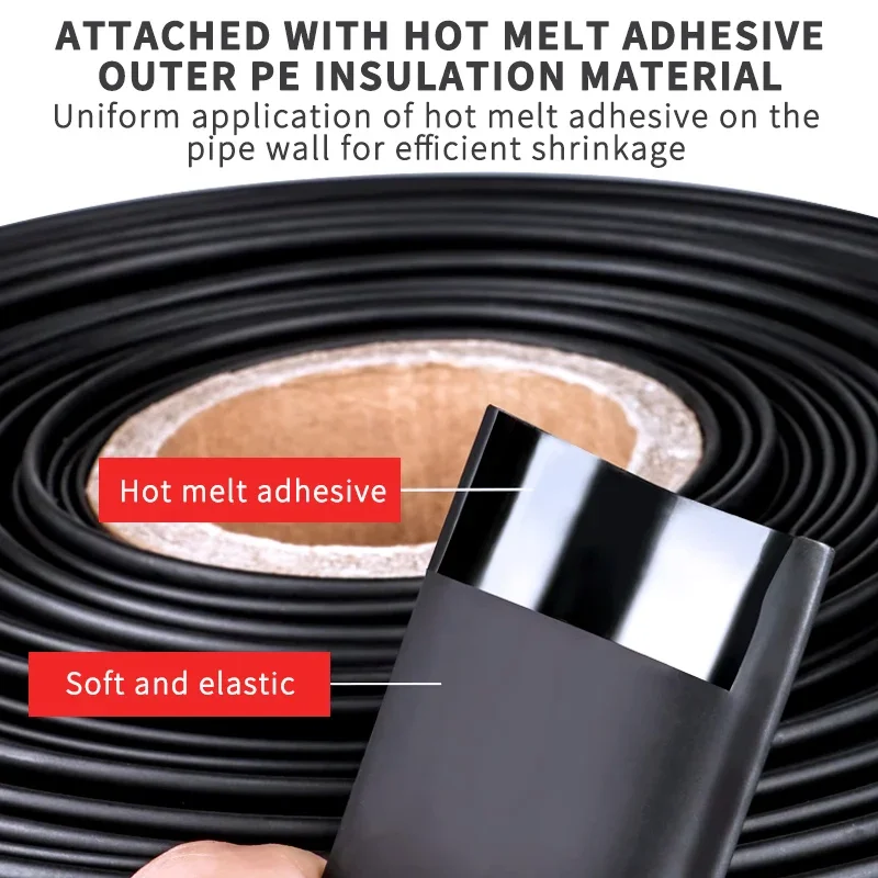 heat shrink tube com cola polyolefin shrinking 01