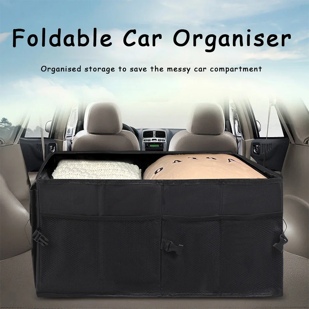 Car Trunk Storage Bag Folding Multifunction Container Tool Food Storage Bags Organizer Trunk Box for Universal Car car trunk organizer car storage bag trunk organizer trunk storage holder car interior organizer