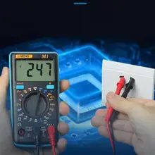 

Portable Safety Digital Multimeter Smart Fully Auto Range LCD Display Multimeter Tester Backlight