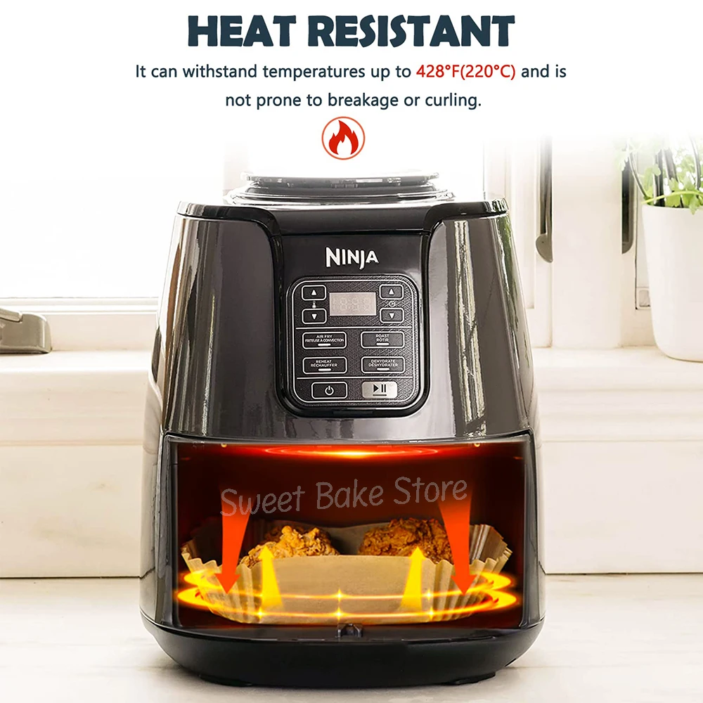 20cm Disposable Air Fryer Parchment Paper for Cecotec and Ninja
