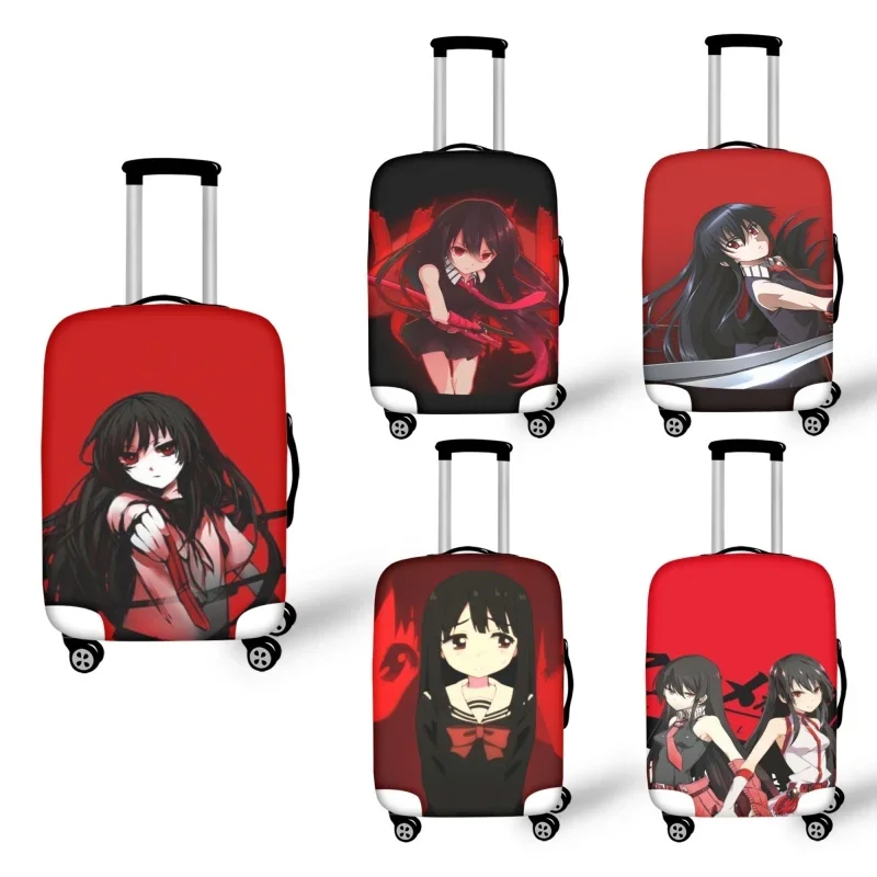 

Anime Akame Ga Kill 3D Print Luggage Protective Dust Covers Elastic Waterproof 18-32inch Suitcase Cover Travel Accessories