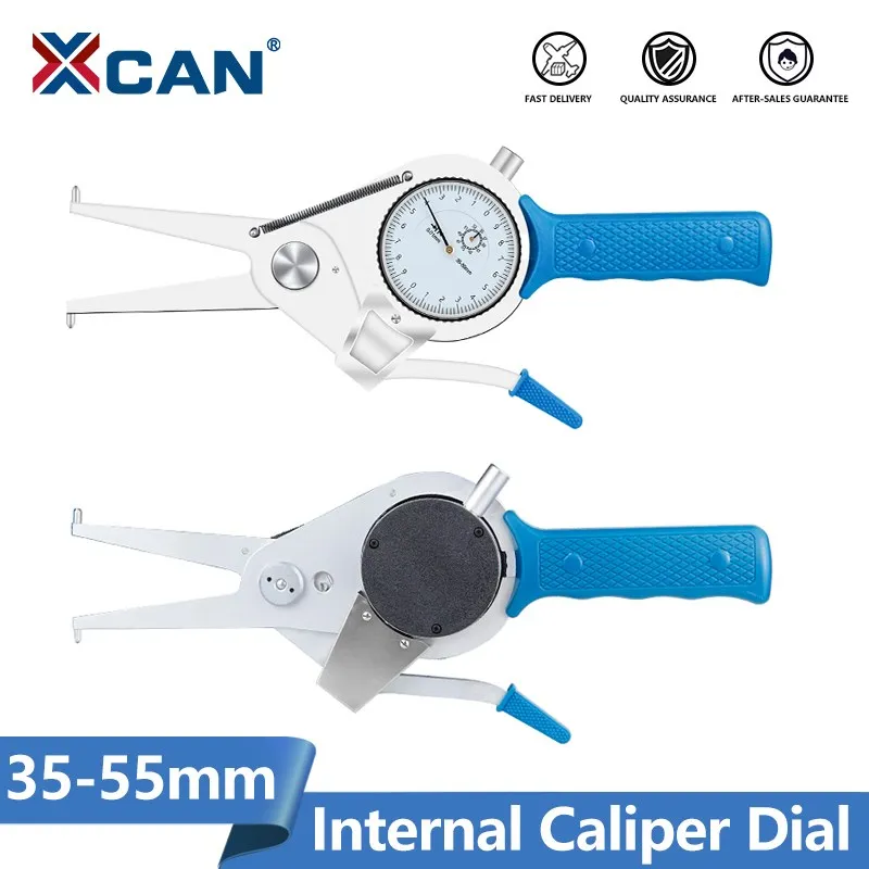 Xcan Gauge Internal Caliper Dial 0.01mm 3555mm Shockproof Micrometer