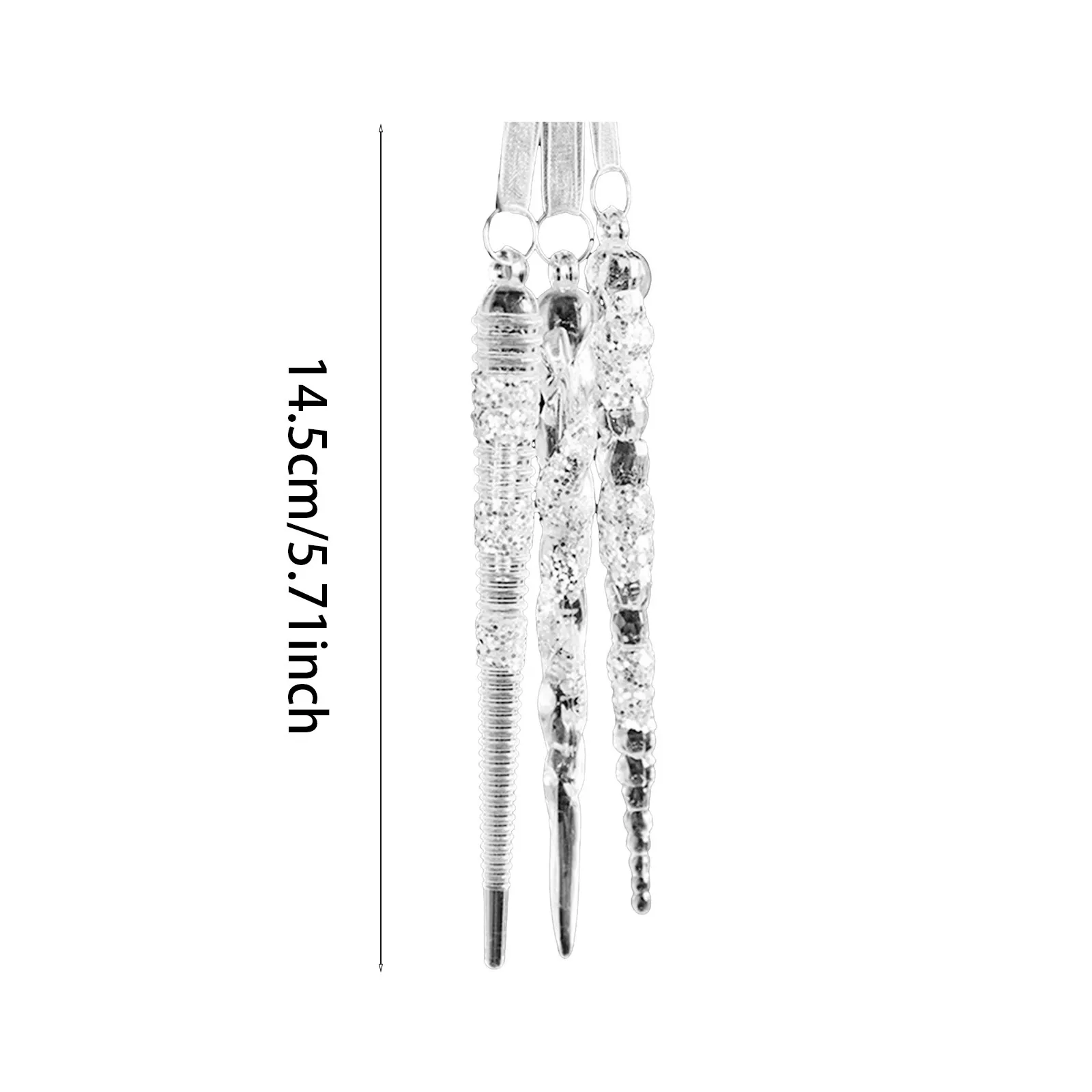 Christmas Decorations Charm Crystal Ornaments Snowflake Hanging Ornaments Dance Decorative Xmas Tree Stained Glass Cat 6
