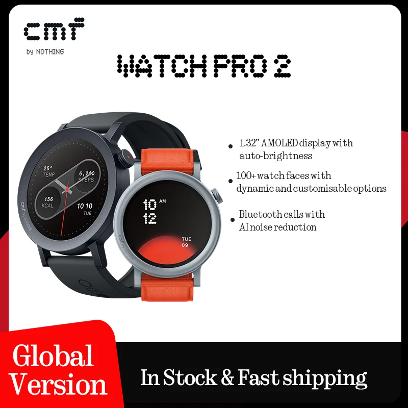 Smart Watch Global Version CMF by Nothing Watch Pro 2 1.32