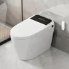 Smart Toilet, Bidet Built In and Auto Open & Auto Close,Heated Seat, Warm Water and Dry, Wireless Remote Control, Toilet Smart 1