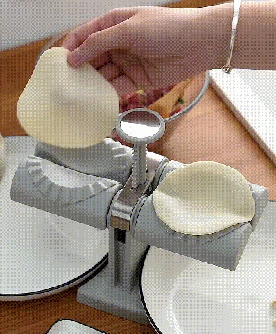 Tanio Maszyna do pierogów podwójna prasa pierogi Maker Mold ciasto prasa forma sklep