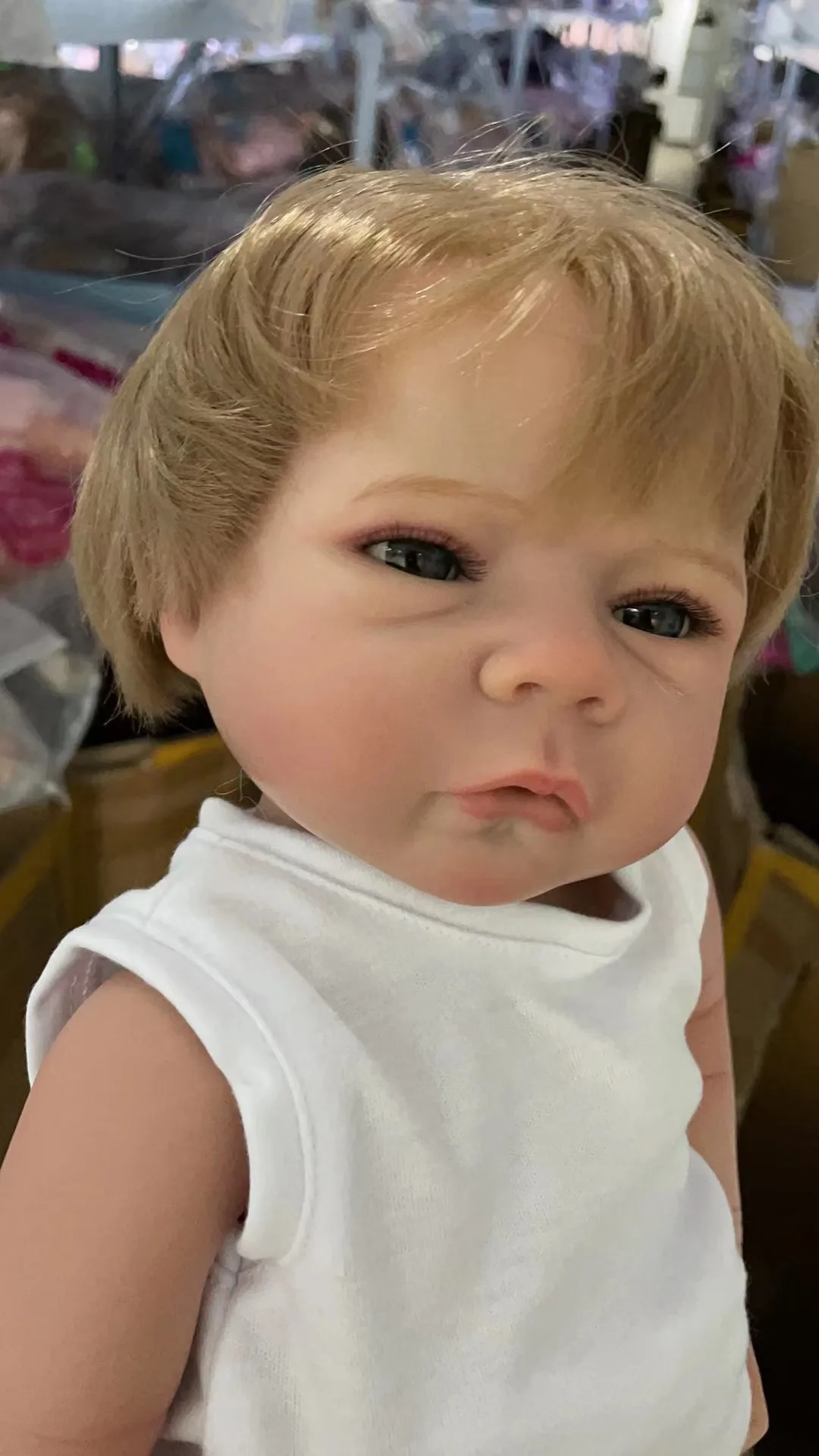 Poupées De Bébé Reborn, Poupée Garçon Réaliste DApparence Réelle De
