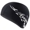 Men Women Swimming Caps Flower Printed Elastic Nylon Ear Protection Long Hair Swimming Pool Hat Ultrathin Bathing Caps Free Size 4