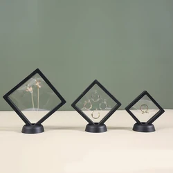 10pcs Transparent PE Film Flip-top Suspended Jewelry Box Sets for Necklaces Earring Packaging Display and Gift Wrapping Supplier
