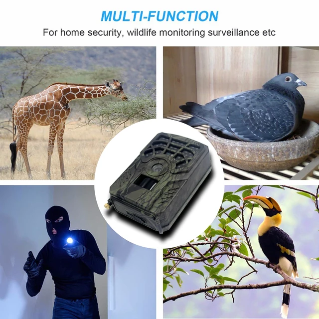 PR300C Hunting Camera Wild Animal Detector HD Waterproof Monitoring Night Vision 4