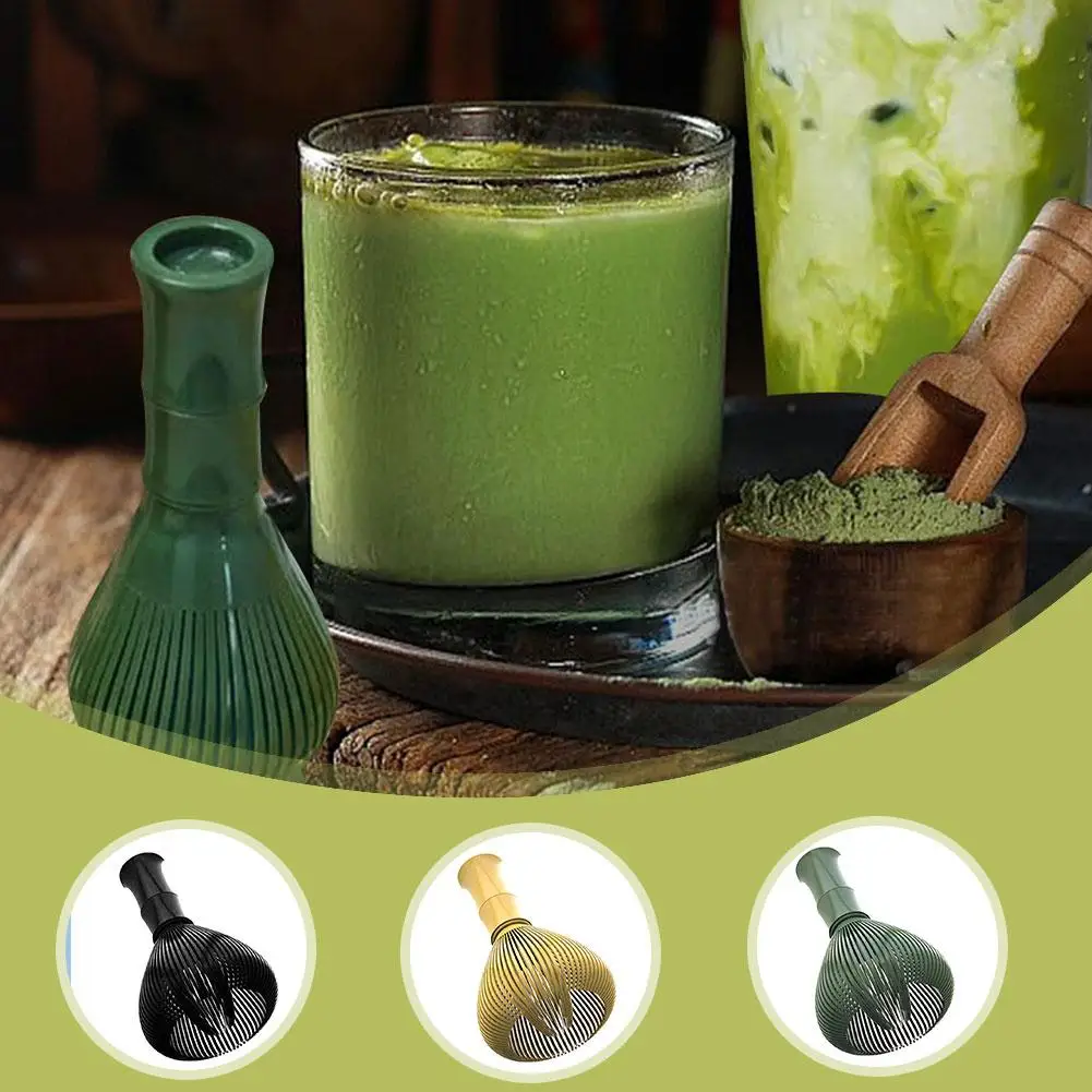 ABS Food Grade Matcha Whisk Set With Holder Reusable Japanese Tea Ceremony Tool Chasen Whisk For Green Tea Powder
