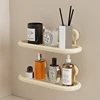 UFORU Bathroom storage shelf perforation-free suction cup wall hanging wall hanging shelf Toiletries and cosmetics storage shelf 3
