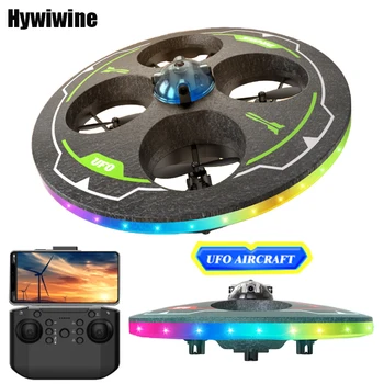 Drone RC con fotocamera in schiuma UAV Ufo Evitamento intelligente degli ostacoli Aereo aereo Mini elicottero Dron Giocattoli per bambini Natale