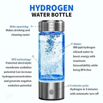 420ml Hydrogen Water Bottle 5