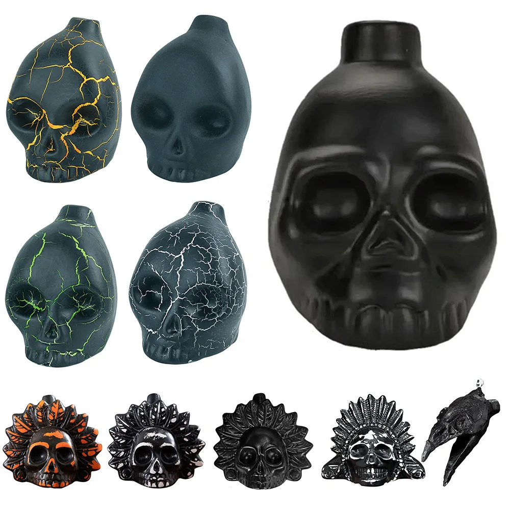 Authentic Aztec Whistle Decompress Spooky Scary Aztai Creepy Death Whistle Tricky Death Ceramics Pottery Halloween Gift