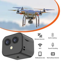 Voice Video Recorder Night Vision Smart Video Camera USB Rechargeable Security Monitoring Camera Remote Viewing for Home Office