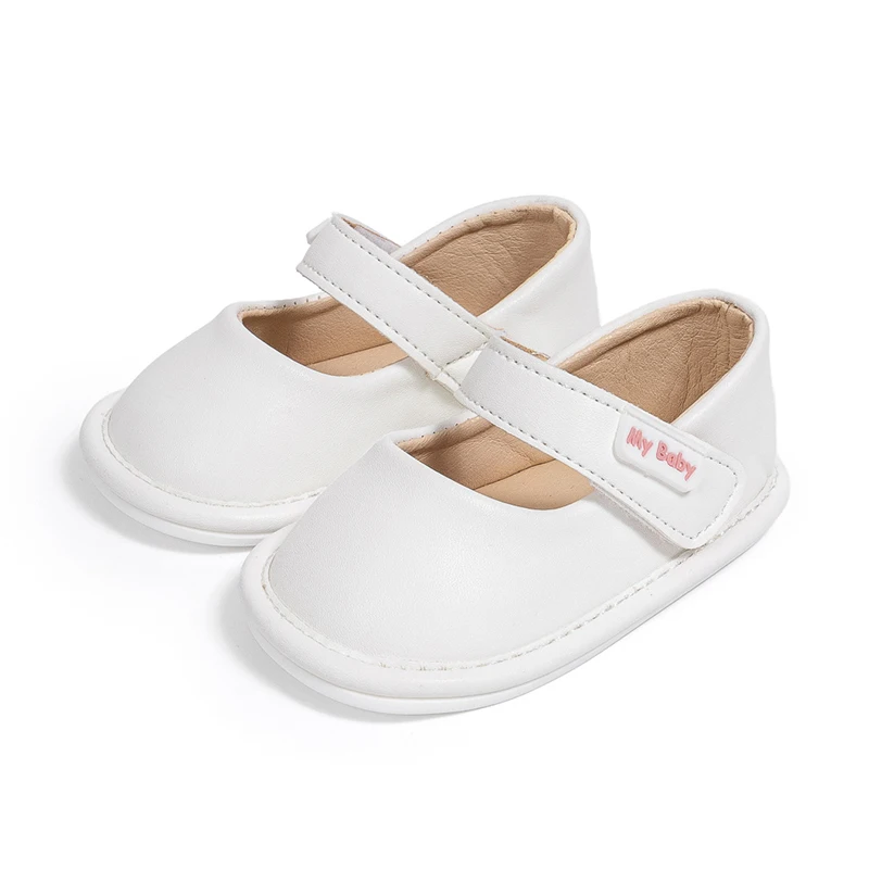 Baby Girl Princess Shoes Letter The Zodiac Pattern Adorable Non-Slip First Walking Soft Sole Shoes 0-18M