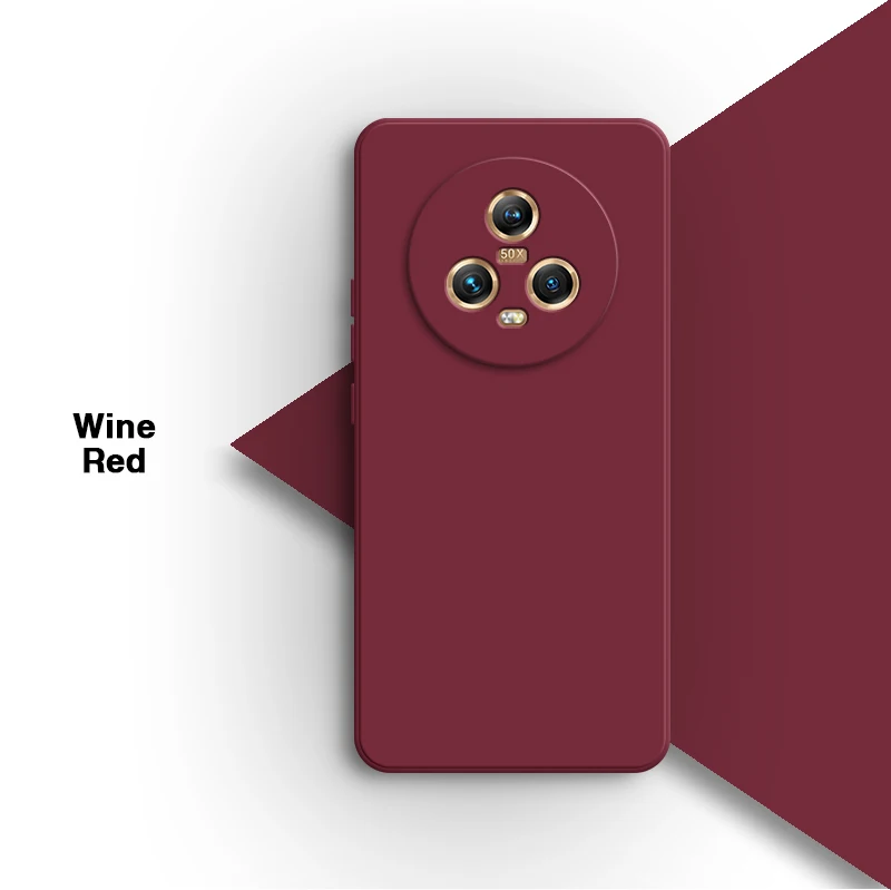 High-Quality Liquid Silicone Phone Case with Soft Lens Protection