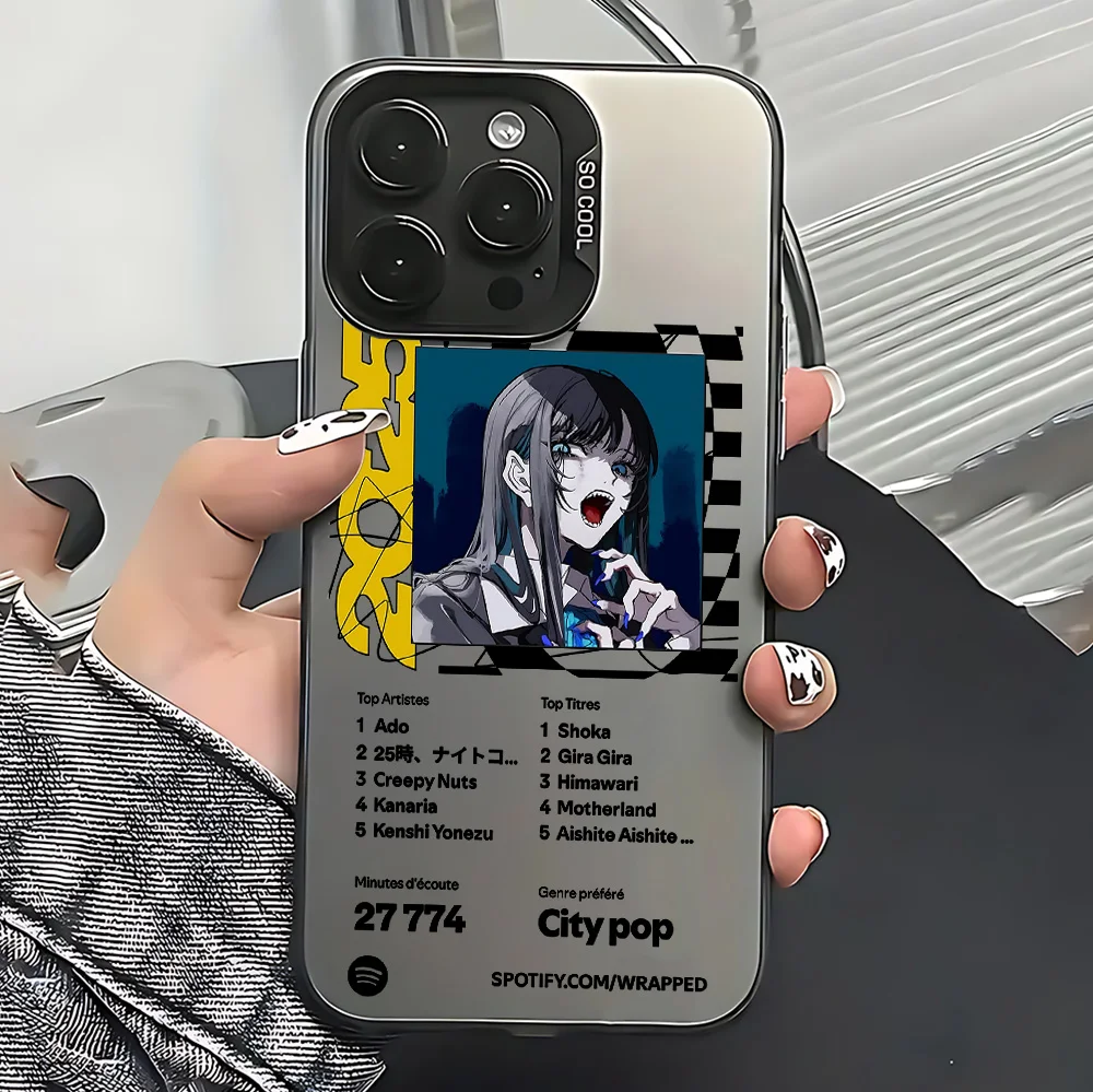 Japanese Singer Ado Anti-Fall Matte Phone Case