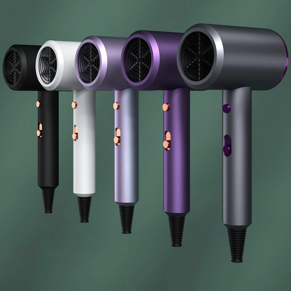 Secador de Cabelo Salão de Beleza Quente e Frio Cuidados com o Cabelo Profissional Azul-ray Negativo Forte Vento ar Mini Viagem Íon 15 Computers & Electronics