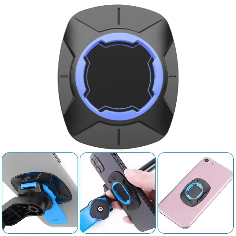 1-3PCS 자전거 휴대 전화 브래킷 패치 스티커 GPS 컴퓨터 마운트 지원 전화 백 스티커 MTB 용 사이클링 브래킷 패치