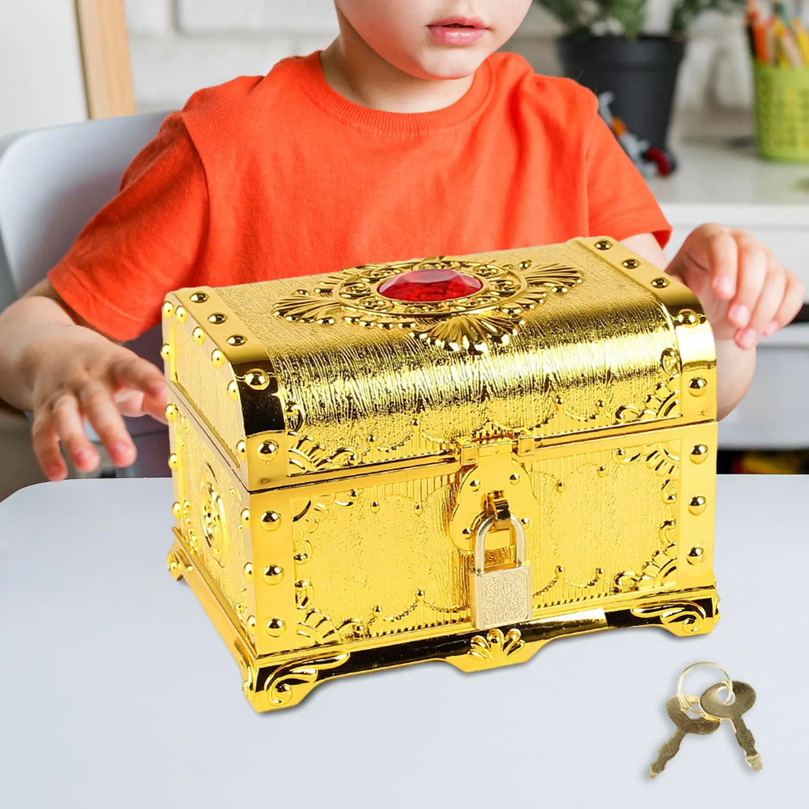 宝箱　小　treasure chest / treasure box 宝箱 小 treasure chest / treasure box ZX Wooden Treasure