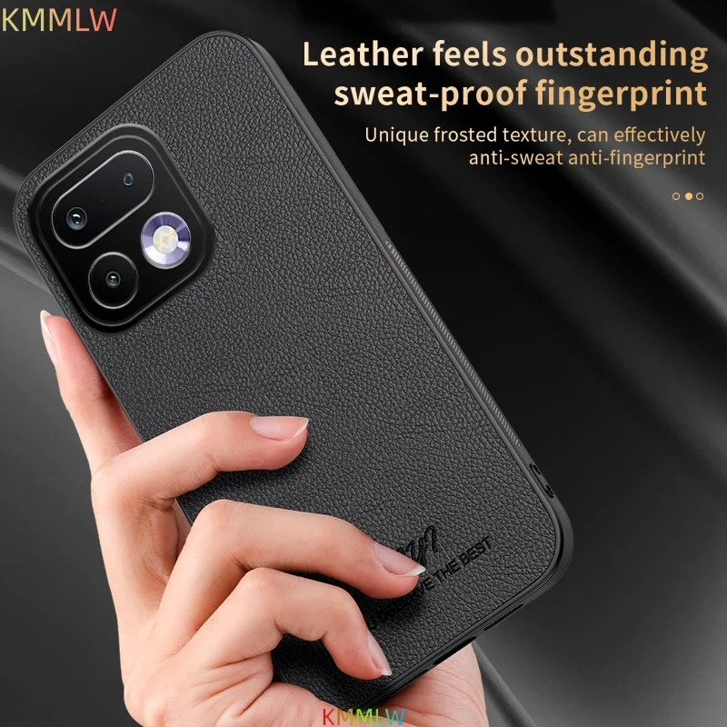 Business Leather Magnetic Anti-Drop Shockproof Case Cover