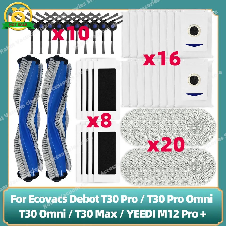 Station De Nettoyage Pour Aspirateur ECOVACS, DEEBOT, T30 Max