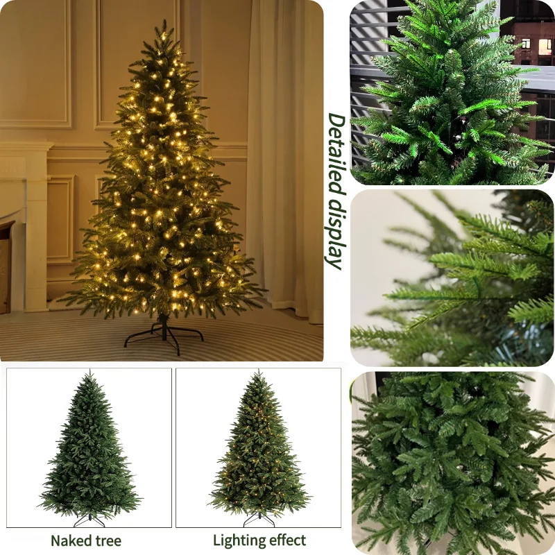 Albero di natale artificiale Kirkwall in pvc H 180 cm | Leroy Merlin