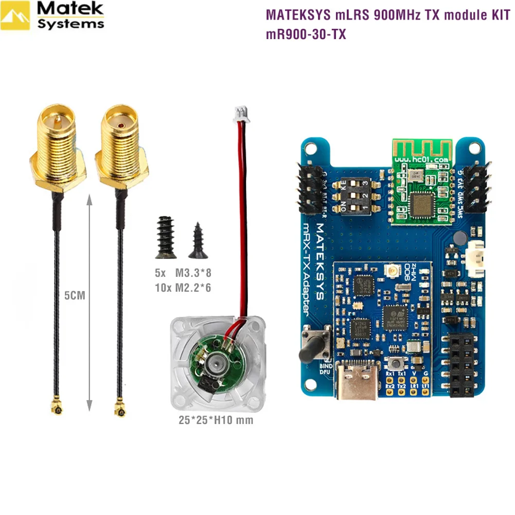 Kit Module TX mLRS 2.4GHz 30dBm MR900-22/MR24-30/MR900-30