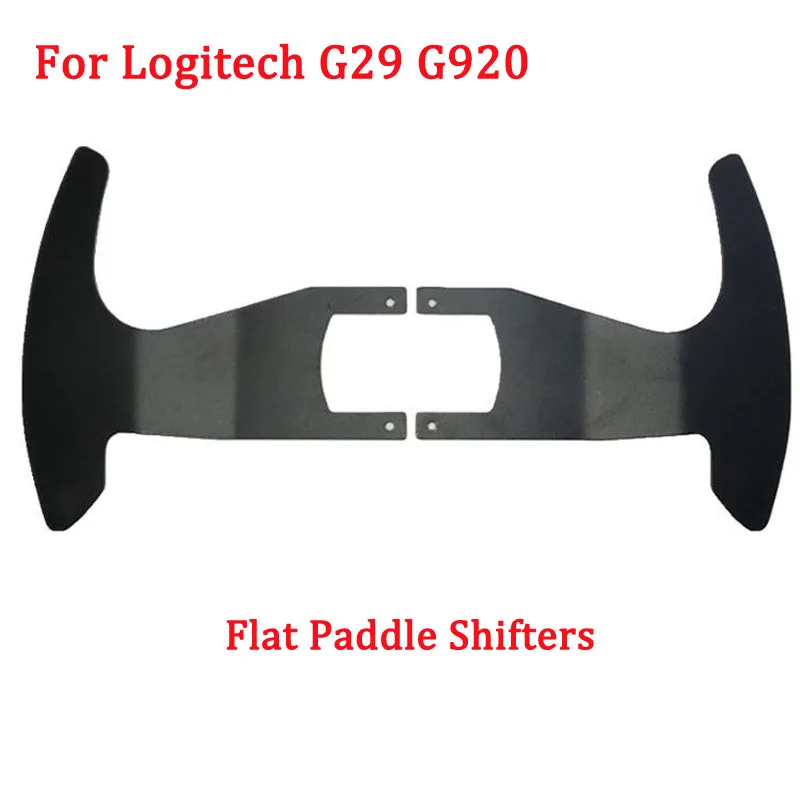 Flat Paddle Shifters Racing Car Game Roda de Modificação Atualização para Logitech G29 G920 1314 Volante Plano